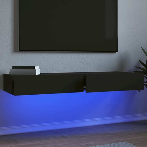 Cabinets with led lights - tv,