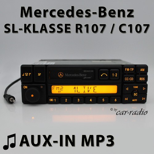 Mercedes r107 radio - mercedes, special