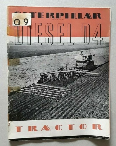 Caterpillar diesel tractor - diesel,