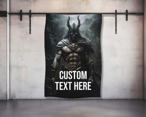 Viking gym tapestry damdekoli - gym,