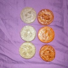 6x Loofah Soap Bars Orange &