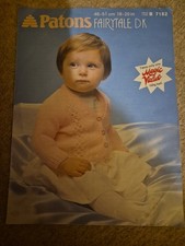 Patons Fairytale DK 7182 Children's Cardigan Knitting Pattern