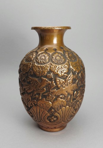 Persian style copper birds - style,