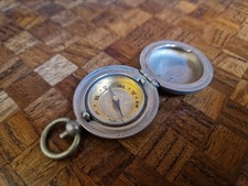 Ww1 british pocket compass - ww1,
