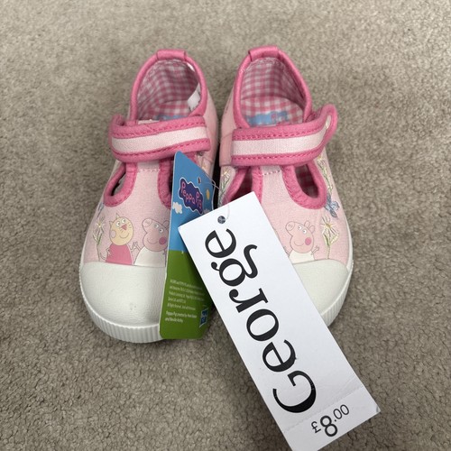 Peppa pig canvas shoes - peppa,