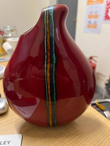 Anita harris tear drop vase - anita,