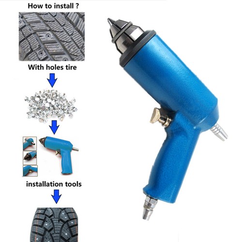 Car tires studs air - studs, gun