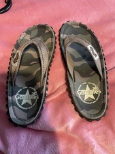 Green Camouflage Print Gumbies