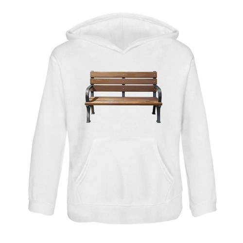 Garden bench kids hoodie - 'garden, bench'
