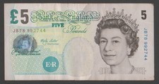 2002 Bank of England Five