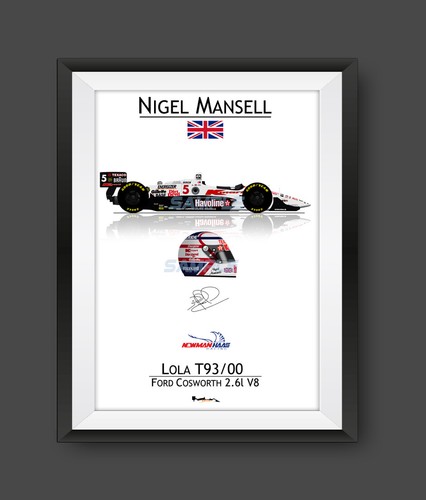 Nigel mansell 1993 lola t93 - nigel,