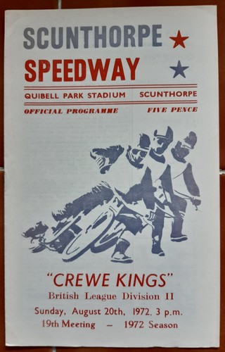 Scunthorpe crewe speedway - scunthorpe, v