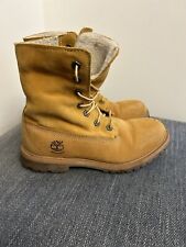 Timberland 8329R Teddy Fleece Lined Wheat Nubuck Boots UK 5 38