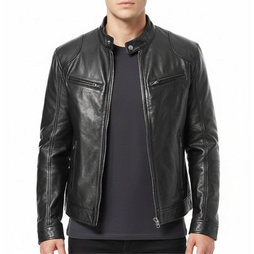 Men cafe racer - racer, leather