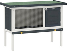 Pawhut Wooden Rabbit Hutch