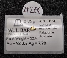 #206 - Natural Gold Nugget