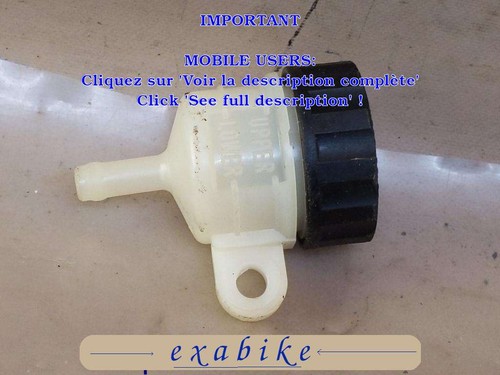 Rear brake fluid nozzle for - fluid,