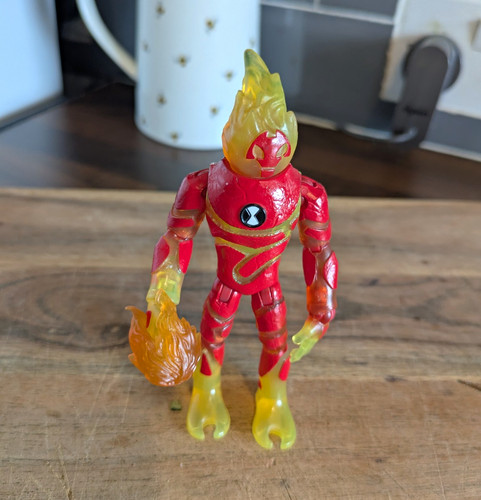 Ben heatblast action figure - heatblast,