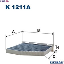 FILTER CABIN AIR K 1211A FOR