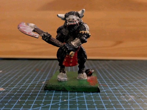 1998 chaos beastmen minotaur - 1998,