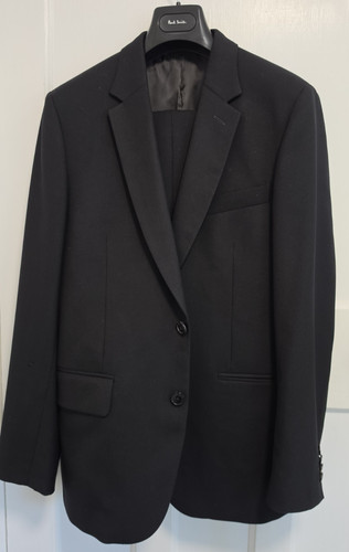 Paul smith black suit - size, 36