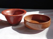 2 Hand Crafted Hand Turned