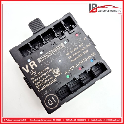 Control unit door front right - door,