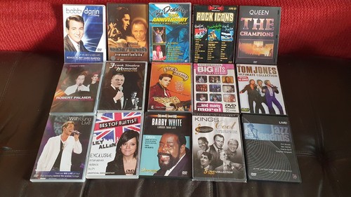 Music dvds some sealed - 15,