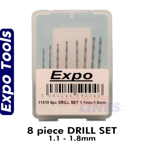 Drill set 1 8mm - drill, 1.8mm