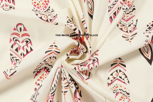 Indian hand print cotton - indian,