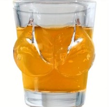 1x Novelty Whiskey Glass Funny