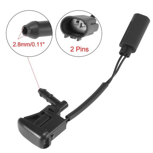 2pcs windshield washer - windshield, nozzles