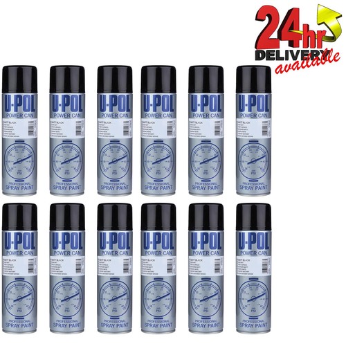 Pol power can matt black - u-pol,
