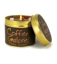 Lily Flame Coffee Galore Scented Candle. Lidded Candle