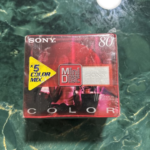 Sony colour mini discs 5 - sony,