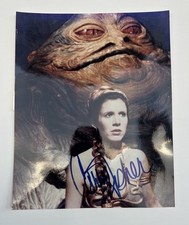 CARRIE FISHER AUTOGRAPH 8x10
