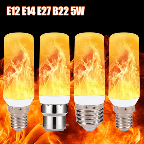 E27 b22 e14 led flame - e27/b22/e14, light