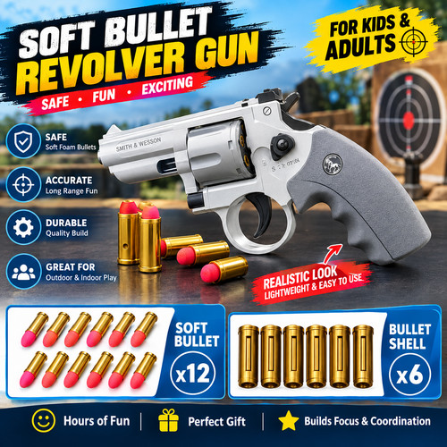 28cm revolver soft bullet - soft,