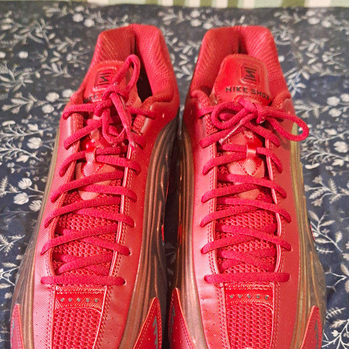 Nike shox red low - shox,