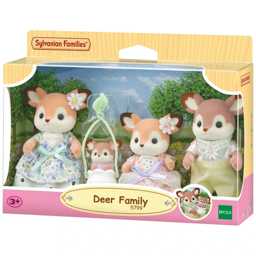 Sylvanian families deer family - families,
