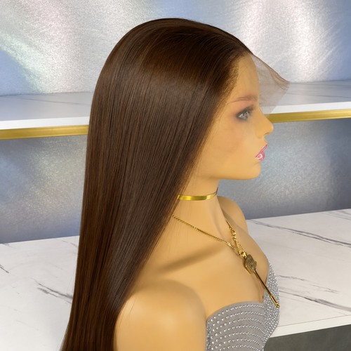 Brown heat resistant synthetic - heat,