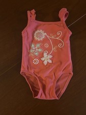 Mothercare 3-6 Months Baby Girls Swimsuit Costume Swimwear Pink Floral Water