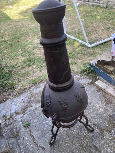 Cast iron chiminea - ,