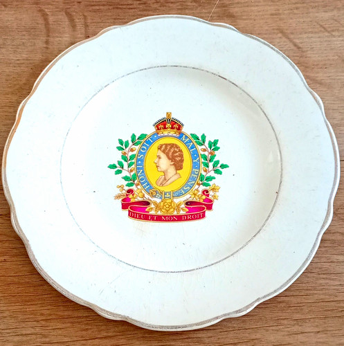 Unicorn ceramic transferware - ceramic,