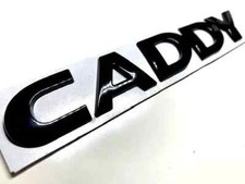 Gloss Black VW Caddy Badge 2011-2021 UK Stock & Quick 48Hr Delivery - Tracked