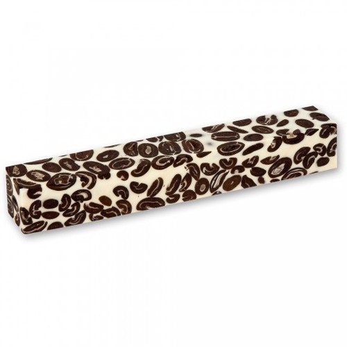 Coffee bean acrylic pen - bean, blank