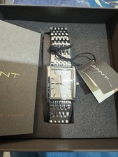 Ladies Silver Diamond Gant