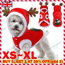 Pet Christmas Outfit Cat Dog