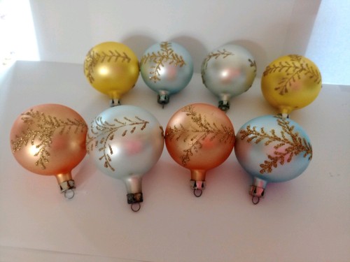 Vintage glass christmas tree - vintage,