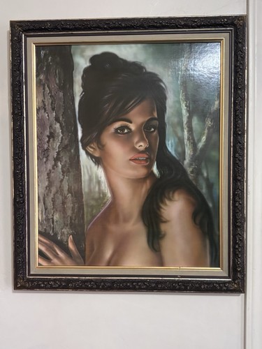 Vintage 1960s lynch - jh, framed